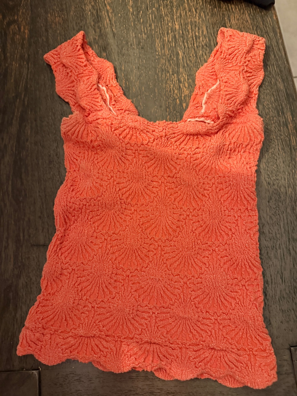 Intimately Free People love letter cami emberglow, square Neck, guc, sz Xs - Picture 4 of 8